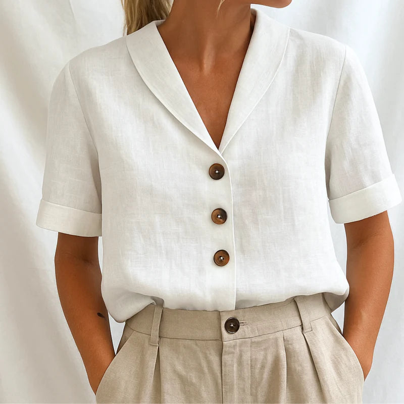 ELEGANT PLAIN BLOUSE