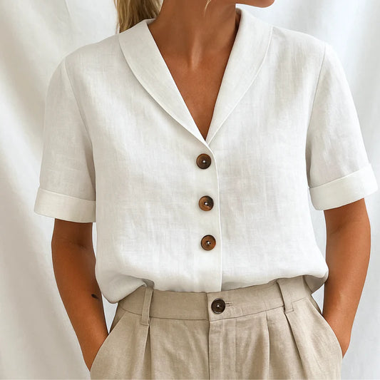 ELEGANT PLAIN BLOUSE